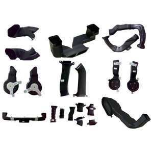 Saluran pendingin udara mobil yang dibuat dengan metode blow molding