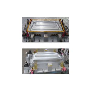 Cetakan pembentuk dan pemotong rak mantel