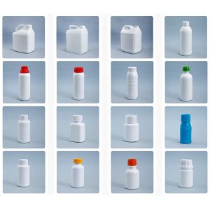 Botol COEX yang dibuat dengan metode blow-molding