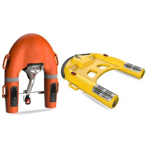 Cangkang pelampung penyelamat yang dibuat dengan proses rotomolding kustom