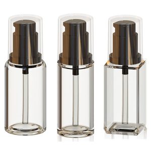 Botol PETG yang dibuat dengan metode blow-molding