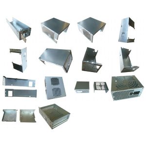 Pembuatan kotak penyimpanan sumber daya listrik dari lembaran logam