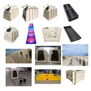 Kandang anak sapi yang dibuat dengan proses rotomolding