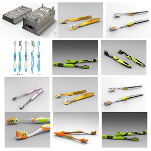 Cetakan injeksi sikat gigi