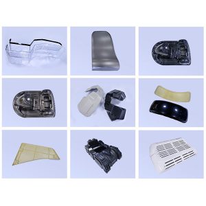 Bagian trim interior dan eksterior mobil yang dibentuk vakum